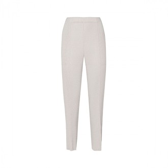 Issey Miyake - Ivory Pleated Trousers