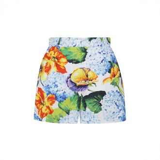 Dolce & Gabbana - Multicolor Cotton Shorts