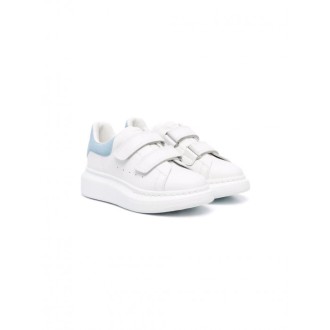 Alexander Mcqueen - White Leather Oversized Sneakers