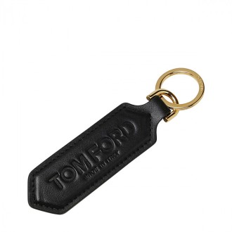Tom Ford - Black Leather Key Rings