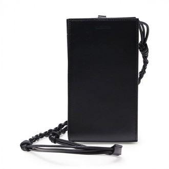 Jil Sander - Black Leather Phone Holder