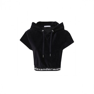 Alexander Wang - Black Cotton Sweatshirt