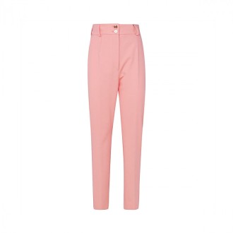 Dolce & Gabbana - Rose Pink Tailored Trousers