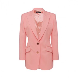 Dolce & Gabbana - Pink Viscose Blend Blazer