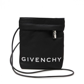 Givenchy - Black Canvas Phone Pouch