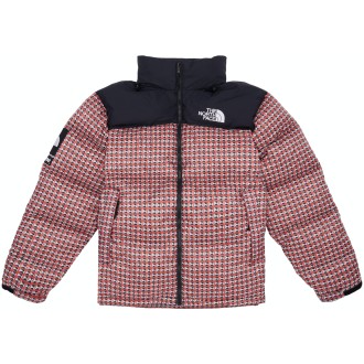 Supreme The North Face Studded Nuptse Jacket Red