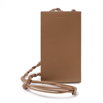 Jil Sander - Brown Leather Crossbody Bag