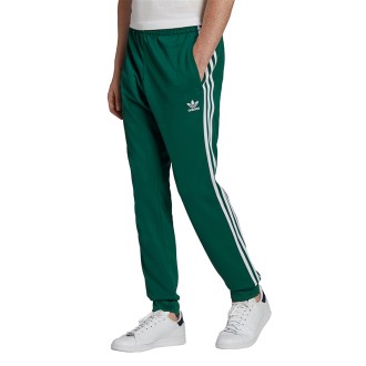 Adidas Pantaloni Tuta Unisex Cgreen/white