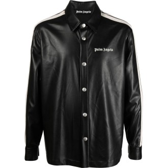 Palm Angels Leather Track Shirt