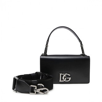 Dolce & Gabbana - Black Leather Shoulder Bag