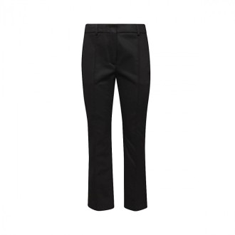 Sportmax - Black Cotton Trousers