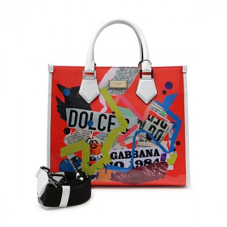 Dolce & Gabbana - Red Leather Tote Bag