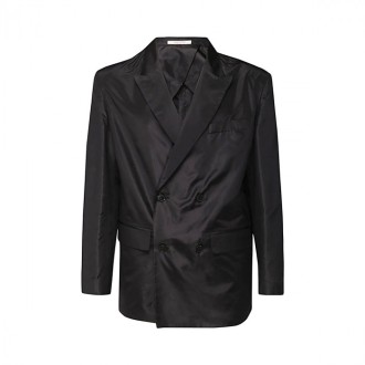 Valentino - Black Silk Blazer