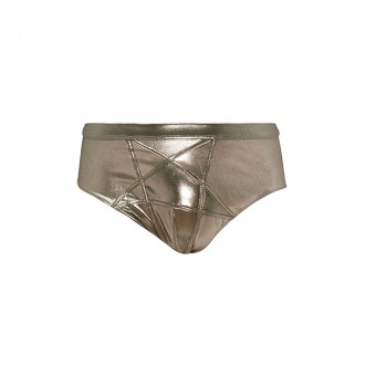 Rick Owens - Gold-tone Swimming Trunks