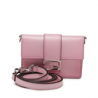 Fendi - Pink Leather Crossbody Bag