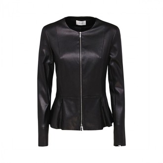 The Row - Black Leather Jacket
