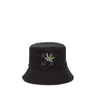 Off White `Weed` Bucket Hat