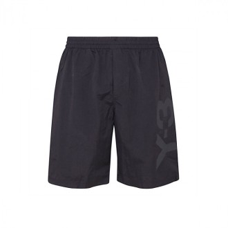 Adidas Y-3 - Black Swim Shorts