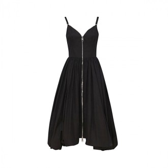 Alexander Mcqueen - Black Cotton Dress