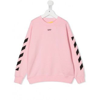 Off-white - Pink Cotton Sweatshirt
