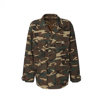 Dolce & Gabbana - Army Green Cotton Jacket