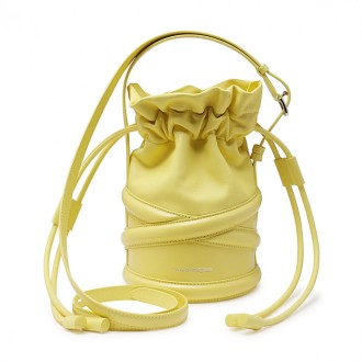Alexander Mcqueen - Pollen Yellow Leather Satchel Bag