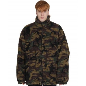 Balenciaga camouflage zip up jacket