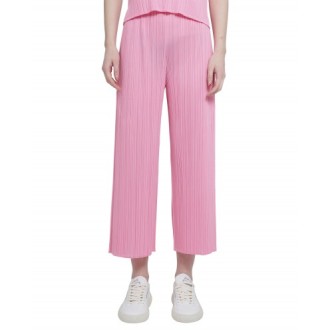 Pleats Please pink pleated trousers