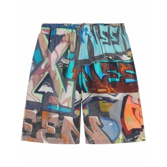 Off White `Neen Allover` Lounge Shorts