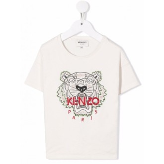 Kenzo - Ecru Cotton T-shirt
