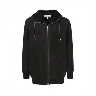 Loewe - Black Leather Jacket