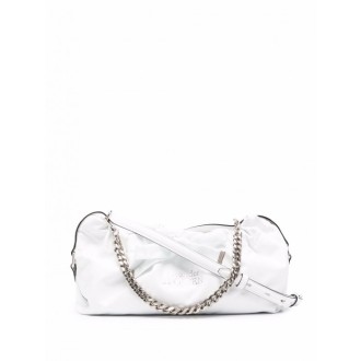 Alexander Mcqueen - White Leather The Bundle Shoulder Bag