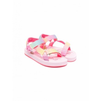 Billieblush - Pink Canvas Sandals