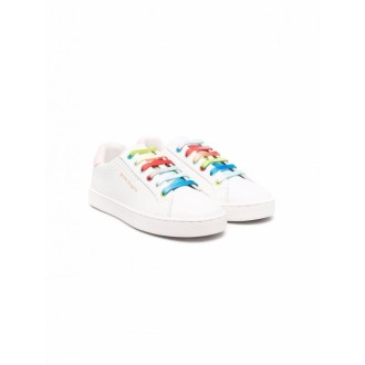Palm Angels - White Leather One Palm Sneakers