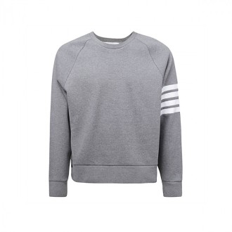 Thom Browne - Grey Cotton Sweatshirt