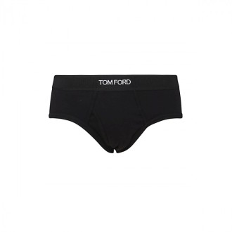 Tom Ford Underwear - Black Cotton Briefs