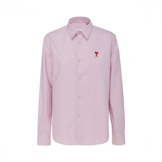 Ami Paris - Pink Cotton Shirt