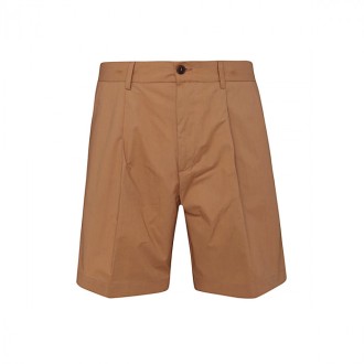 Costumein - Brown Cotton Shorts