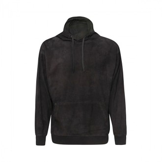 Salvatore Santoro - Black Leather Sweatshirt