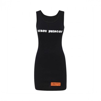 Heron Preston - Black Cotton Dress