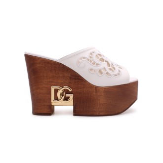 Dolce & Gabbana Open Toe Wedge Sandals 40