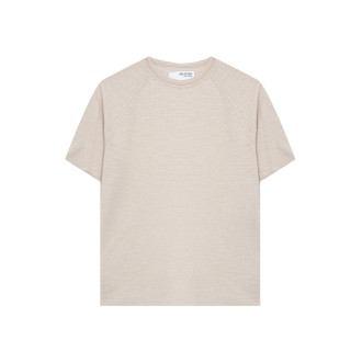 Selected Homme T-shirt Sunny Beige in Cotone