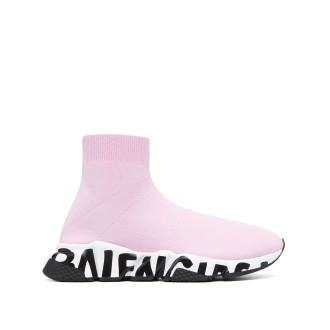 BALENCIAGA socks sneakers rosa 