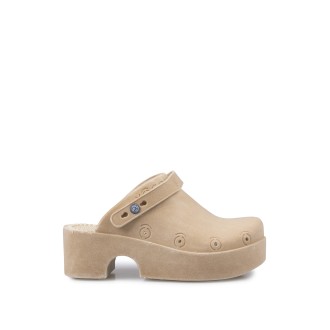 XOCOI Clogs Washed Beige Donna