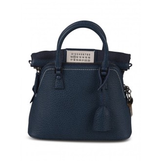Maison Margiela - Mid Blue Leather Mini 5ac Bag