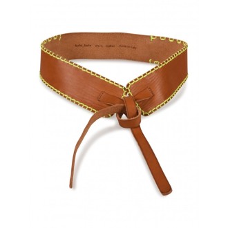 Forte Forte - Honey Brown Leather Belt