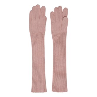 Aspesi - Pink Wool Knit Long Gloves