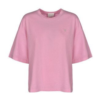 Forte Forte - Marshmallow Pink Cotton T-shirt