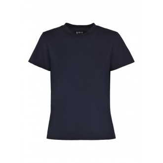Labo.art - Blue Cotton Basic T-shirt