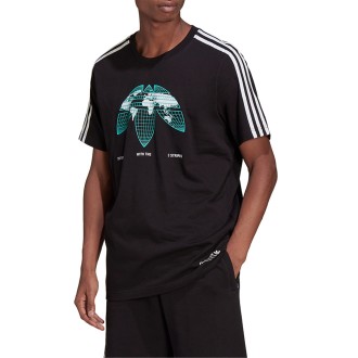 Adidas T-shirt Manica Corta Uomo Black